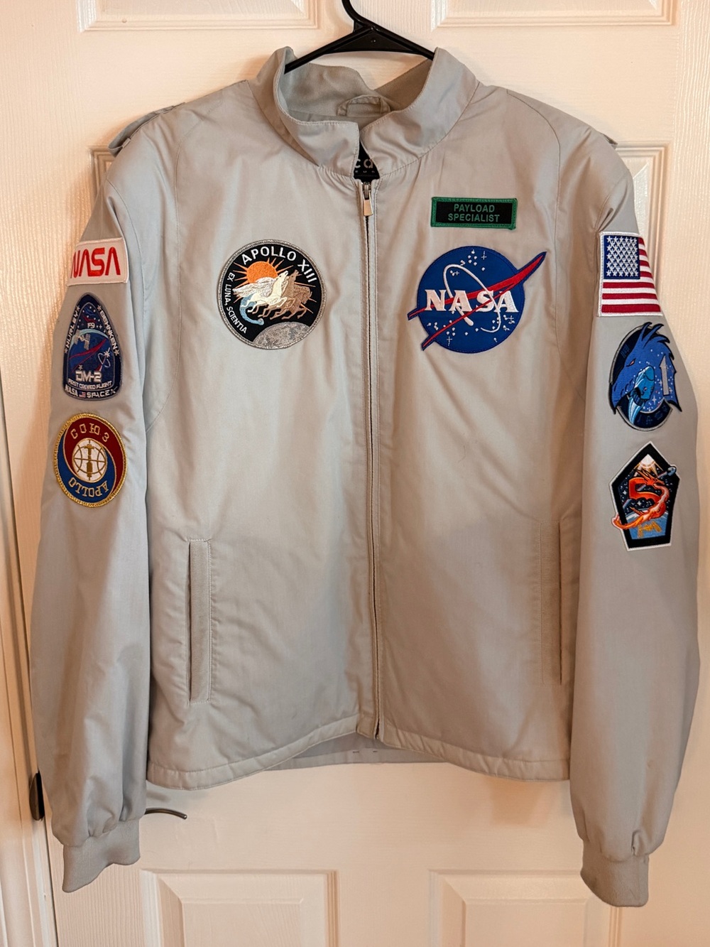 NASA DM-2 Launch America Jacket Oxcart Assembly LE 1051/2500 XL w/ added Patches